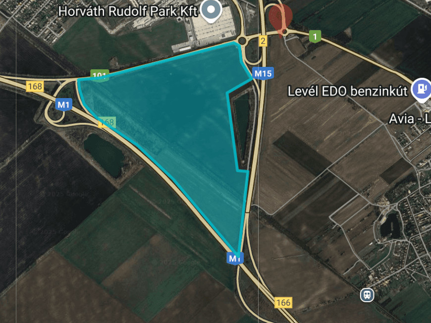 Development land at Hegyeshalom