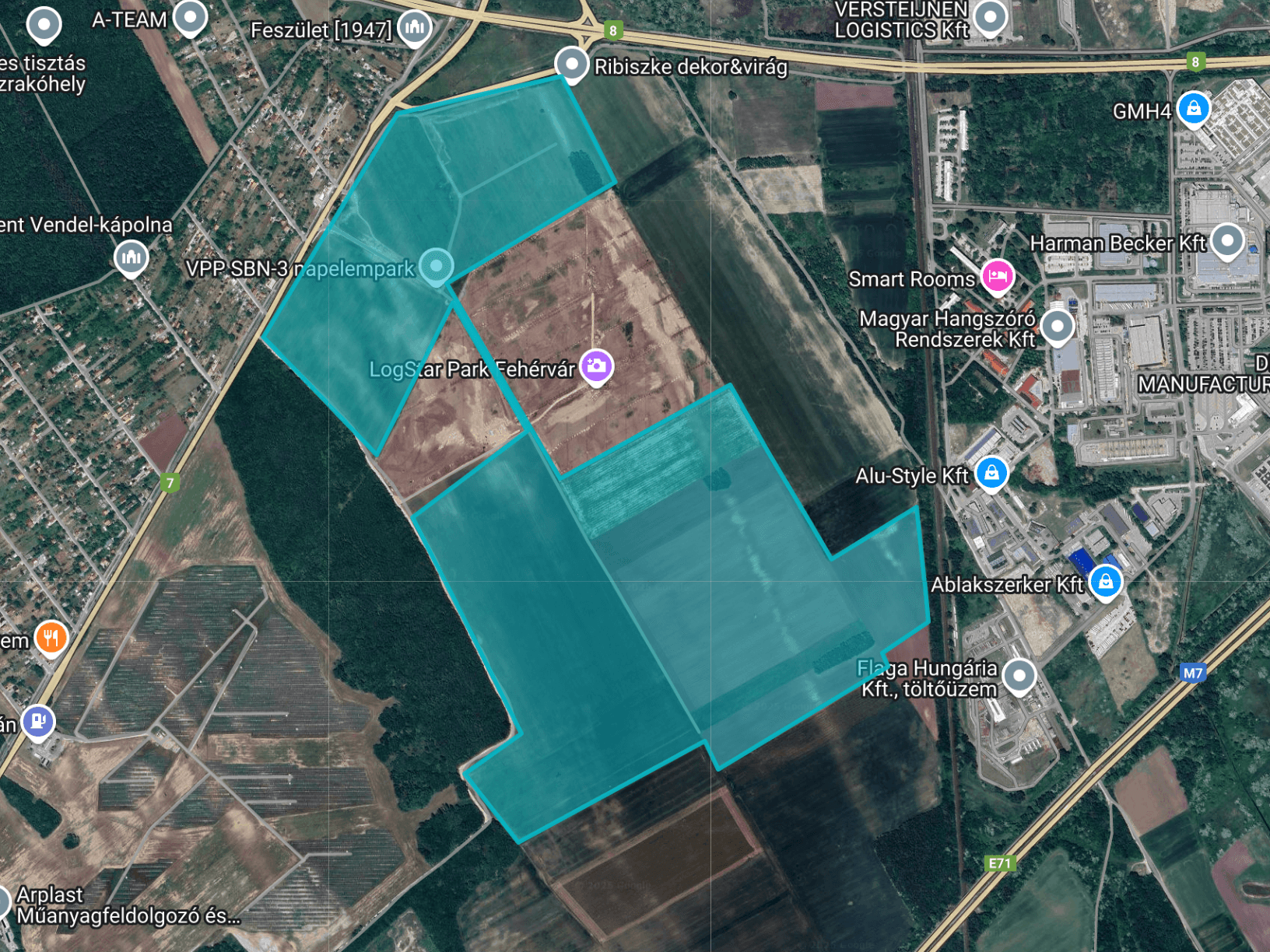 Development land in Székesfehérvár