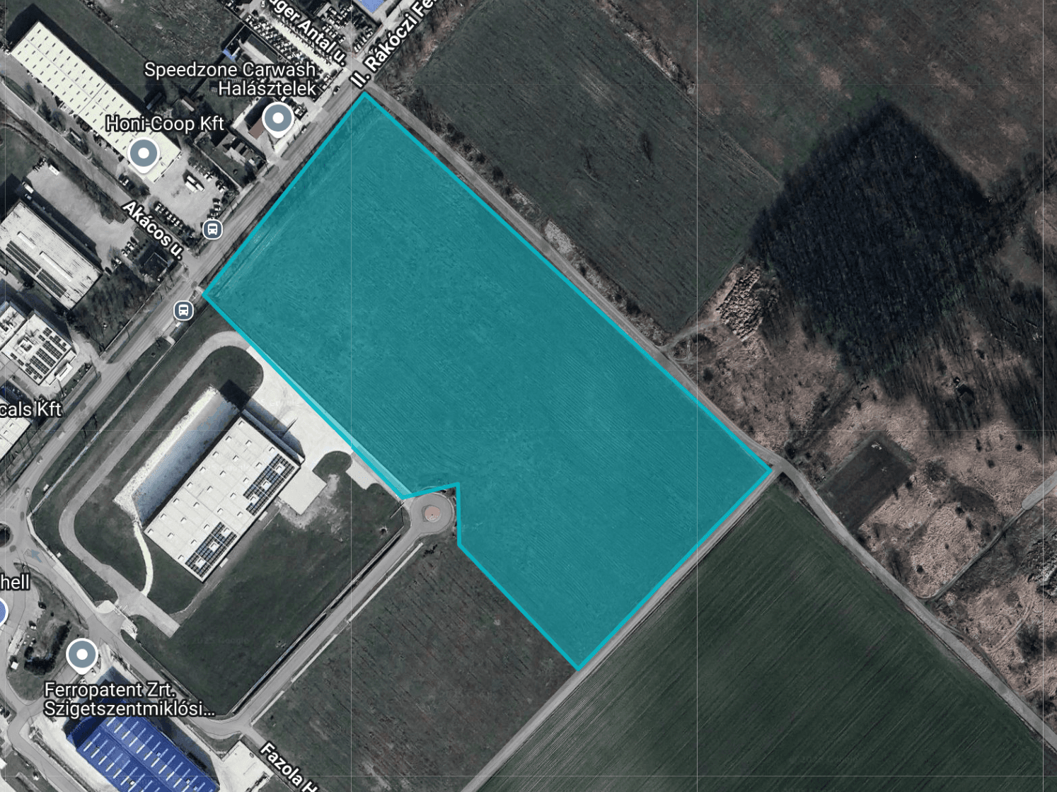 Development land at Szigetszentmiklós