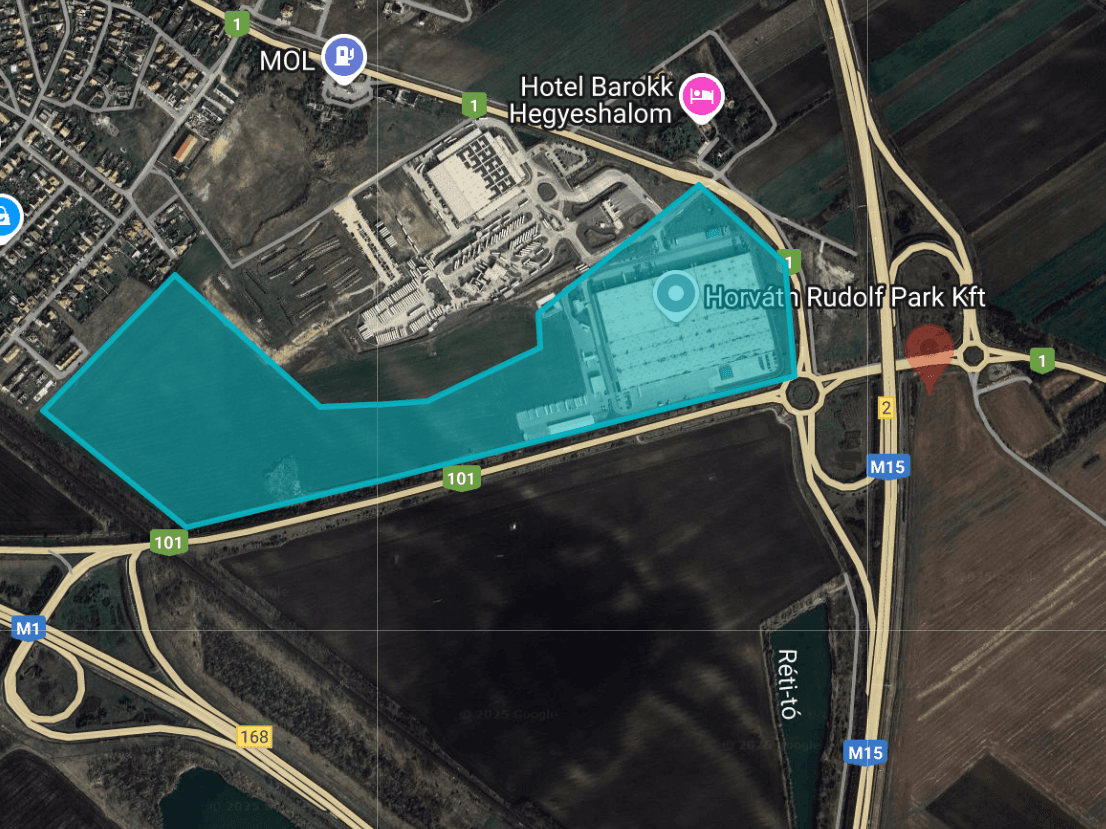 Development land at Hegyeshalom