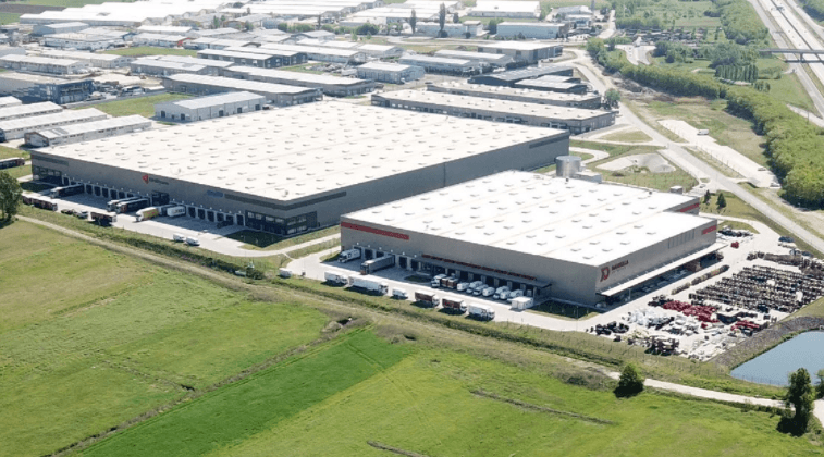 Industrial park northeast Budapest