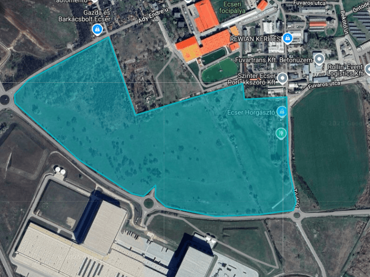 Development land in Ecser