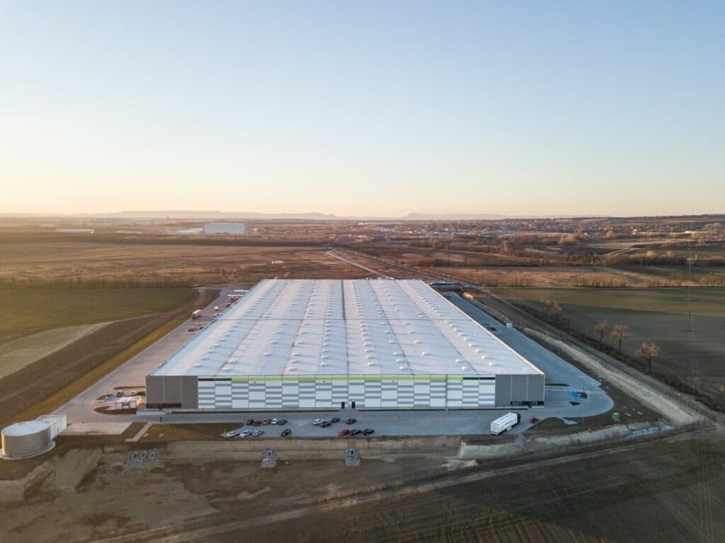 Industrial park near the Budapest Liszt Ferenc International Airport