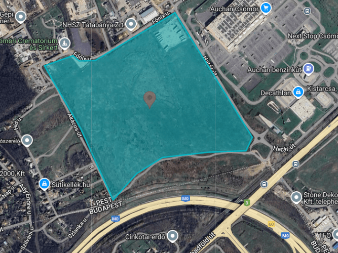 Development land in Csömör