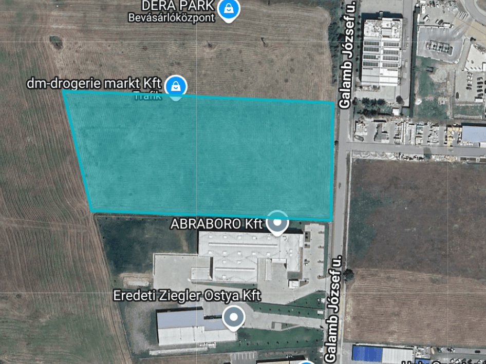 2ha development land in Szentendre